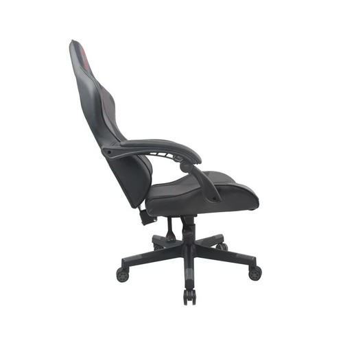 כיסא גיימינג דמוי עור, Dragon Flex PU, צבע אפור שחור