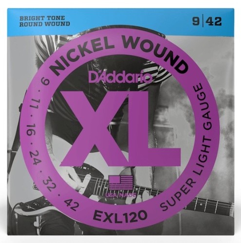 D'Addario EXL120 Electric Guitar Strings Pack