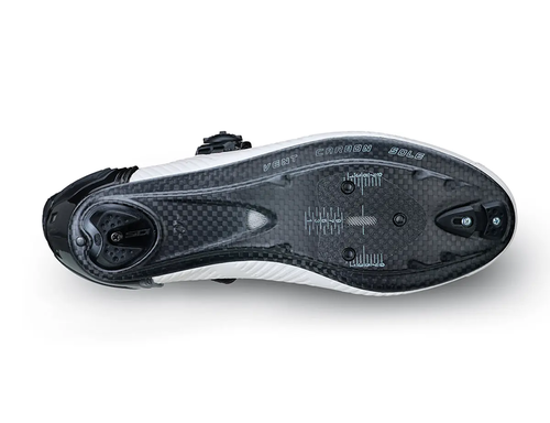נעלי רכיבה לאופני כביש סידי שחור / לבן - SIDI WIRE 2S ROAD SHOES