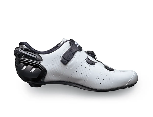 נעלי רכיבה לאופני כביש סידי שחור / לבן - SIDI WIRE 2S ROAD SHOES