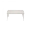 שולחן לאונג' נמוך מרובע אפור משי בהיר YUA Lounge Table