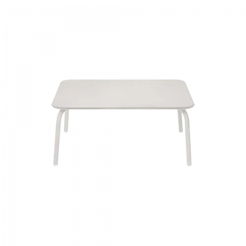 שולחן לאונג' נמוך מרובע אפור משי בהיר YUA Lounge Table