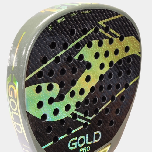 מחבט פאדל-Joma Gold Pro Padel Green/Yellow