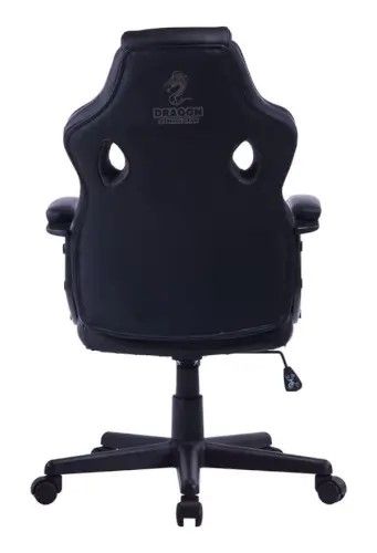 כיסא גיימינג, Dragon Flex Fabric, צבע אפור שחור