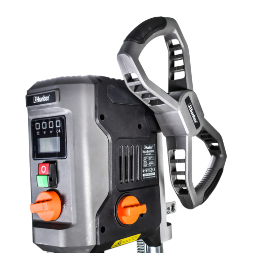מקדחת עמוד שולחנית צג דיגיטלי 900W 100211-001 האנטר