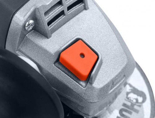 משחזת זווית Hunter 4.5 אינץ' דגם 100411-019 עם מנוע 850W, כולל מגן דיסק וידית אחיזה ארגונומית