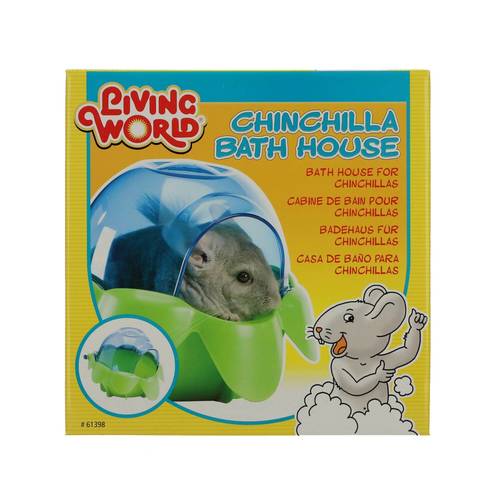ליוינג וורלד Living World אמבטיית חול לצ'ינצ'ילה