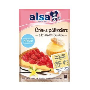 אבקת קרם פטיסייר ללא בישול 125 גרם ALSA
