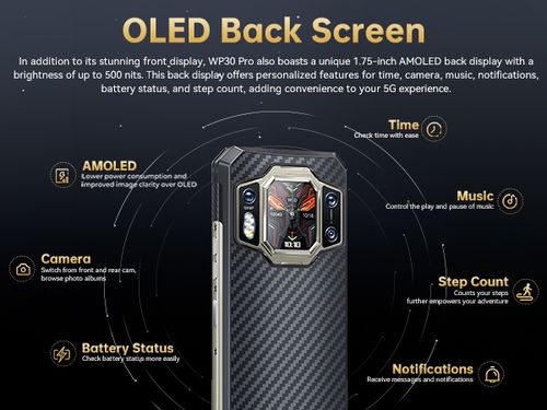 סמארטפון משוריין מוקשח Oukitel WP30 Pro