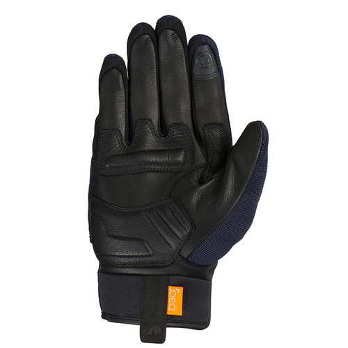 כפפות קיץ מעור / בד כחול / שחור - FURYGAN JET D3O GLOVES
