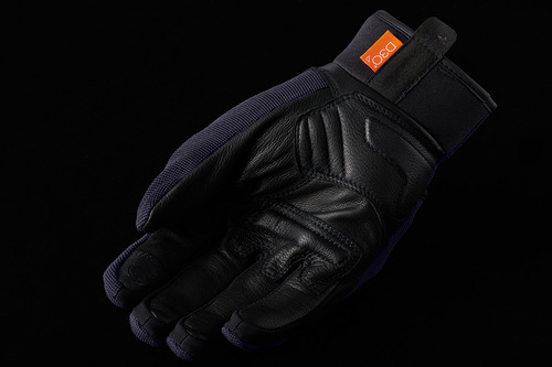 כפפות קיץ מעור / בד כחול / שחור - FURYGAN JET D3O GLOVES