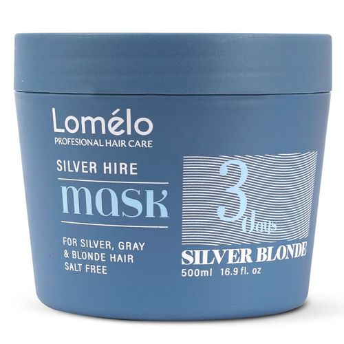 מסכת סילבר LOME`LO  לשיער שיבה, אפור ובלונד לומלו 500 מ
