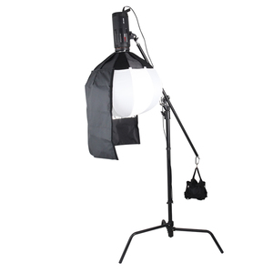 סופטבוקס כדורי בקוטר 80 ס"מ Ultrablitz FBSBU-80A כולל חצאית (skirt)