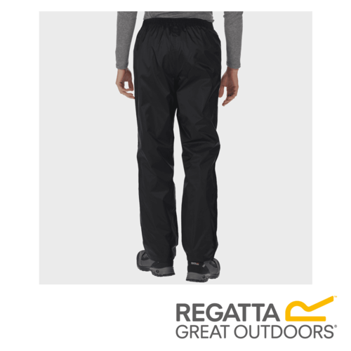 מכנס גשם לגברים מתקפל - Regatta Men’s Pack It Breathable Waterproof Overtrousers