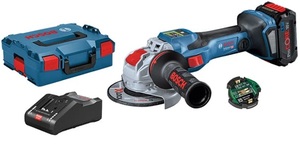 משחזת זווית "5 נטענת GWX 18V-15SC כולל סוללה 8AH מבית BOSCH