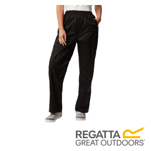 מכנס גשם לנשים מתקפל - Regatta - Women’s Pack It Breathable Waterproof Packaway Overtrousers