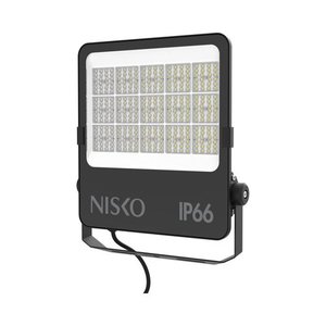  הצפה שחור SHARP PLUS 200W 90° IP66 אור קר 