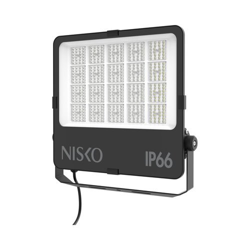 הצפה שחור SHARP PLUS 300W 90° IP66 אור קר 