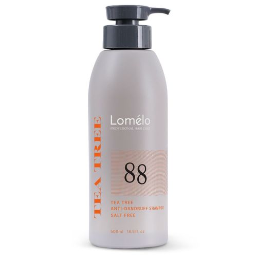 שמפו 88 עץ התה LOME`LO  לטיפול בקשקשים וקרקפת ללא מלחים לומלו 500 מ