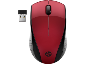  עכבר HP אופטי אלחוטי - דונגל ננו 220 אדום 