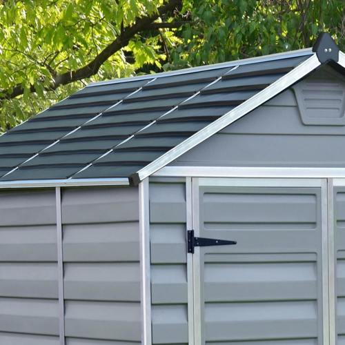 מחסן גינה SKYLIGHT אפור 1.9x2.3