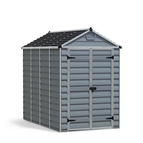 מחסן גינה SKYLIGHT אפור 1.9x3
