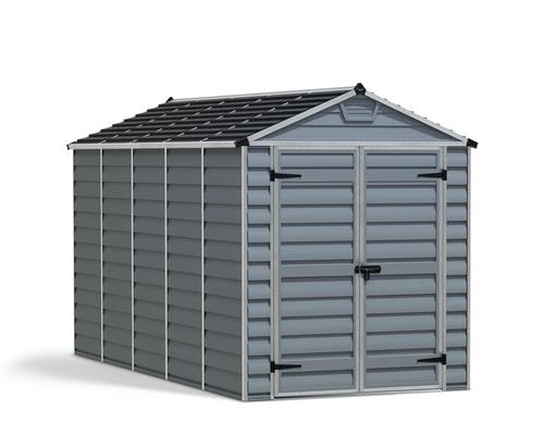 מחסן גינה SKYLIGHT אפור 1.9x3.8