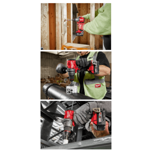 סט מברגת אימפקט + מקדחה רוטטת מילווקי דור 4 Milwaukee 3697-22 M18 FUEL 18V 