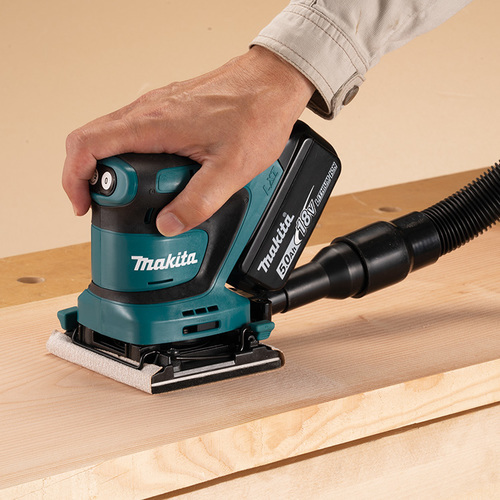 גוף מלטשת רוטטת נטענת מתח 18V דגם MAKITA DBO480Z מקיטה