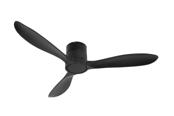  מאוורר  "SELESTE" צמוד תקרה DC 35W - גימור שחור - כנפיים שחור
