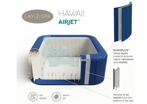 ג'קוזי מתנפח‏ BestWay Hawaii דגם 60021 