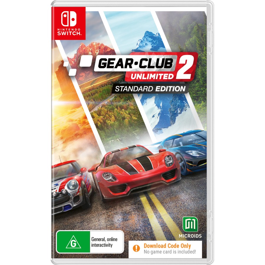 NINTENDO SWITCH GEAR CLUB 2 UNLIMITED 