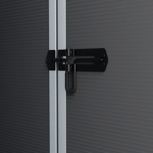 מחסן גינה RUBICON אפור כהה 1.9x3.8