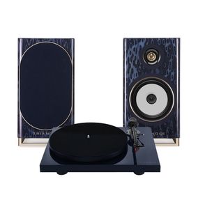 רמקולים מוגברים + פטיפון TRIANGLE CAPELLA +Pro-Ject LUNAR 3