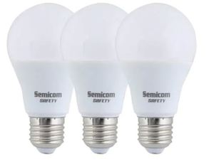 שלישיית נורות לד GPlus 10W E27 A60 - אור חם