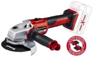 משחזת זוית נטענת "5 בראשלס 18V דגם AXXIO תוצרת Einhell גוף בלבד