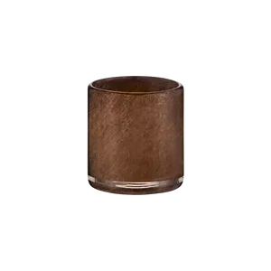 פמוט גדול חום אספרסו SAGA espresso