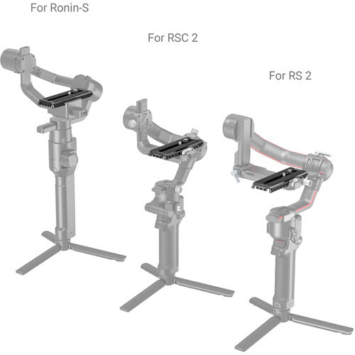 SmallRig 3158B Quick Release Plate for DJI RS 2 / RSC 2 / Ronin-S / RS 3 / RS 3 Pro Gimbal 