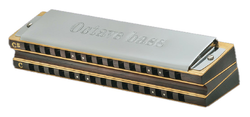 מפוחית אנסמבל בס Octave Bass מתוצרת Tombo