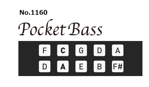מפוחית אנסמבל בס (כיס) Pocket Bass