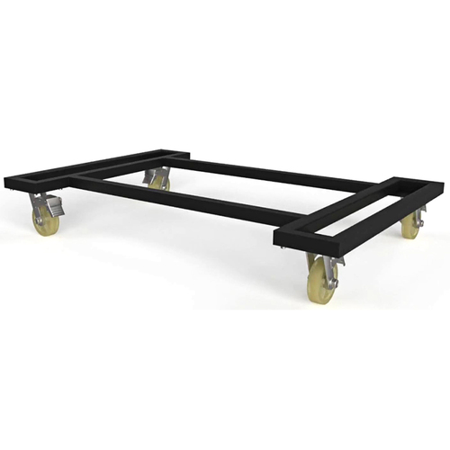עגלה מקצועית לחצובות תאורה UltraBlitz  trolly cart (20 C-stands) DK-008