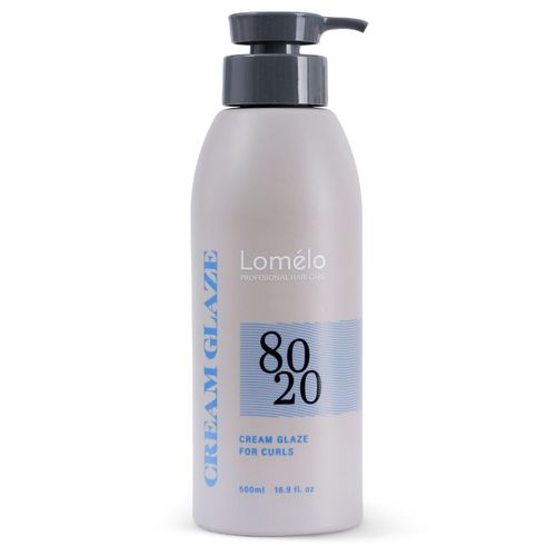 קרם גלייז 80\20 LOME`LO לעיצוב ופיסול תלתלים רכים ומלאים לומלו 500 מ