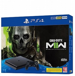 קונסולה SONY PlayStation 4 SLIM כולל משחק CALL OF DUTY דגם CUH-2216A-COD 