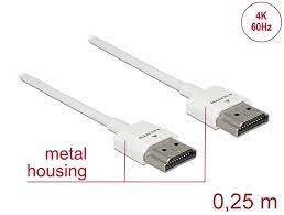 כבל HDMI 4K/60HZ/ 0.5M