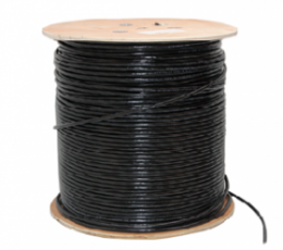 כבל OUTDOOR התקנה חיצונית 51-4700FA-300NYY BLACK CAT7 LAN 305M PREMIUM