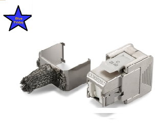 קיסטון דומי KEYSTON TOOLESS M3 CAT6A 24 יחידה 24 PACK