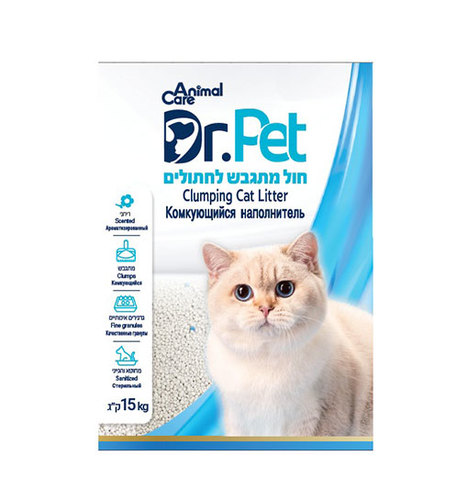 סופרחול לחתול חול מתגבש דר פט 15 ק