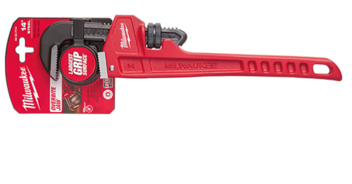 מפתח צינורות ישר 14 - Overbite Jaw מבית Milwaukee