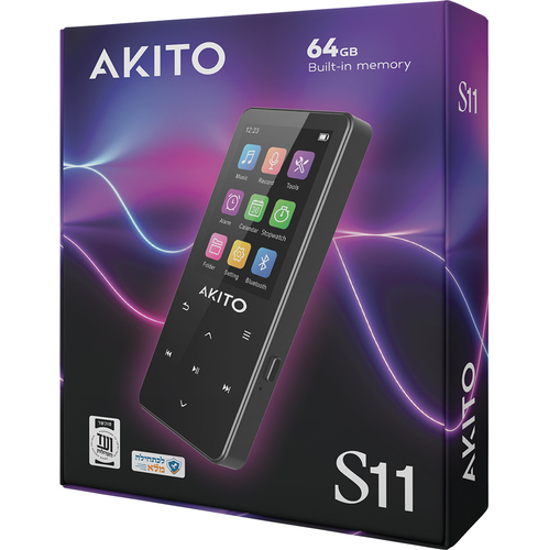 נגן אקיטו S11 לכתחילה מלא