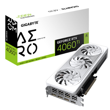 כרטיס מסך Gigabyte RTX 4060 Ti AERO OC 8GB